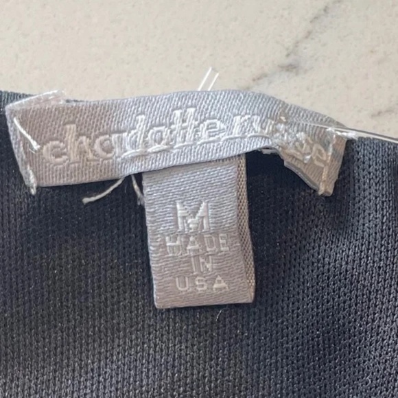 Charlotte Russe | NWT Y2K Made In USA Leopard Print Ruffle Crop Top | Size M - Picture 8 of 9